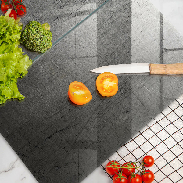 Kitchen worktop saver Metal texture