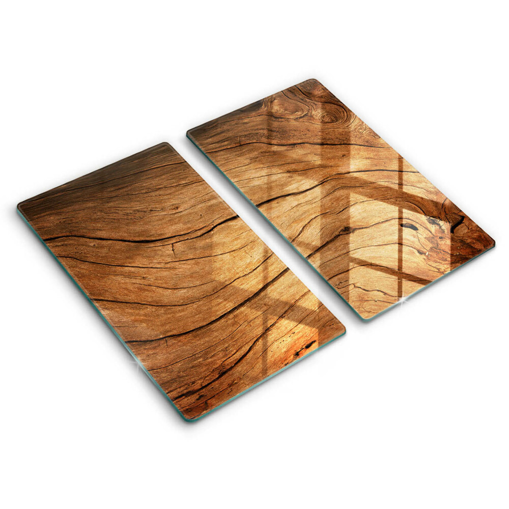 Kitchen worktop saver Wood board texture