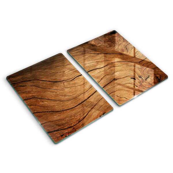 Kitchen worktop saver Wood board texture
