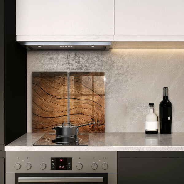 Kitchen worktop saver Wood board texture