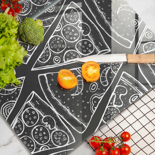 Kitchen worktop saver Pizza illustration