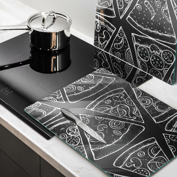 Kitchen worktop saver Pizza illustration