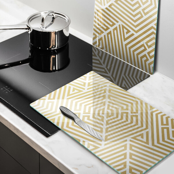 Kitchen worktop saver Geometric lines