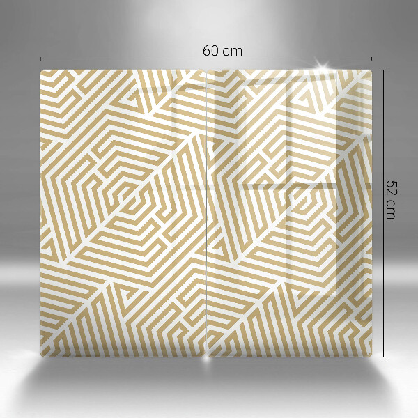 Kitchen worktop saver Geometric lines