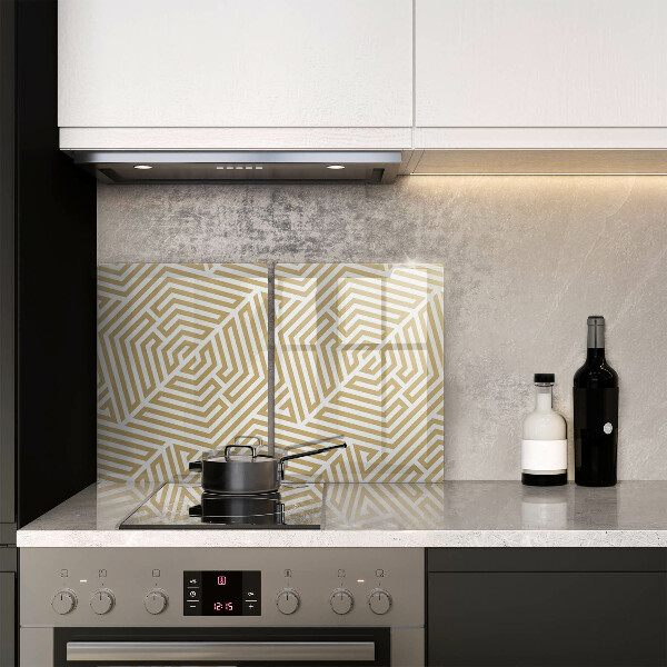 Kitchen worktop saver Geometric lines
