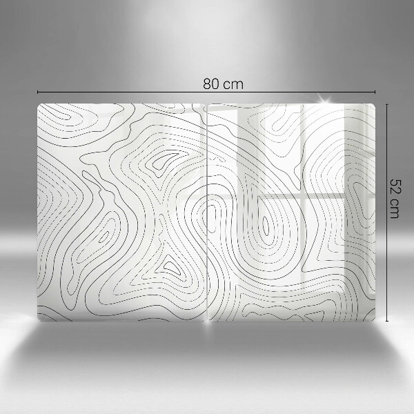 Kitchen worktop saver Abstraction shapes