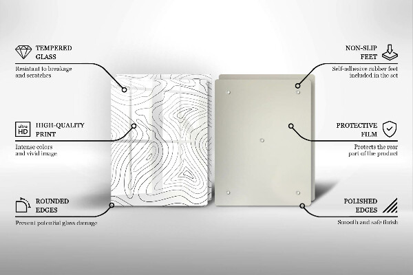 Kitchen worktop saver Abstraction shapes