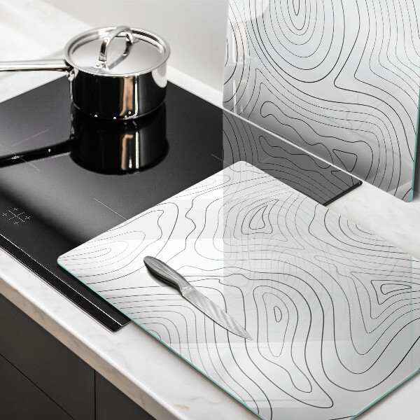 Kitchen worktop saver Abstraction shapes