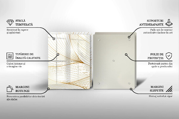 Kitchen worktop saver Modern Line pattern