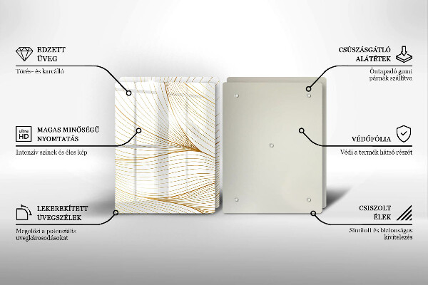 Kitchen worktop saver Modern Line pattern