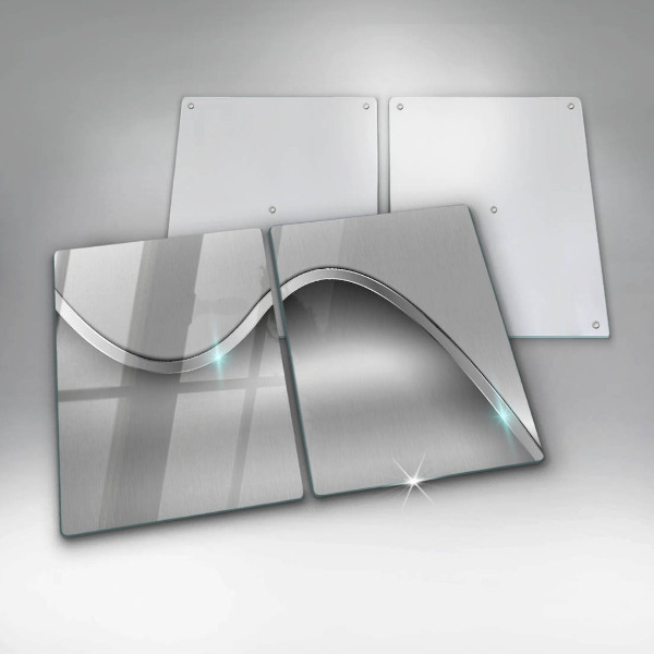 Kitchen worktop protector Metal abstraction