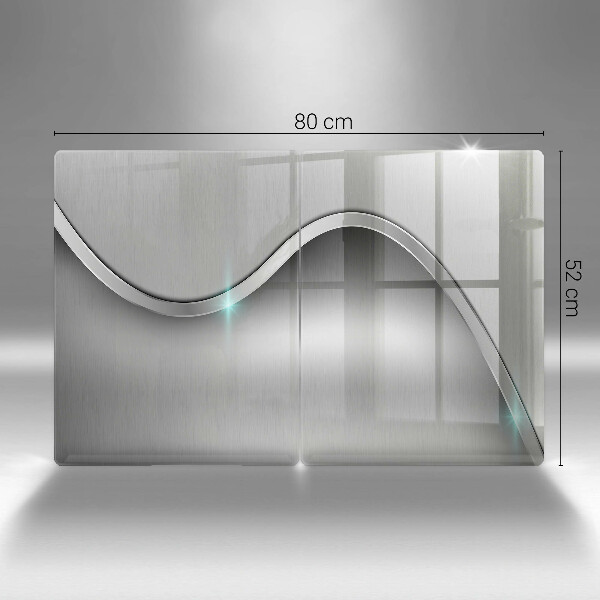 Kitchen worktop protector Metal abstraction