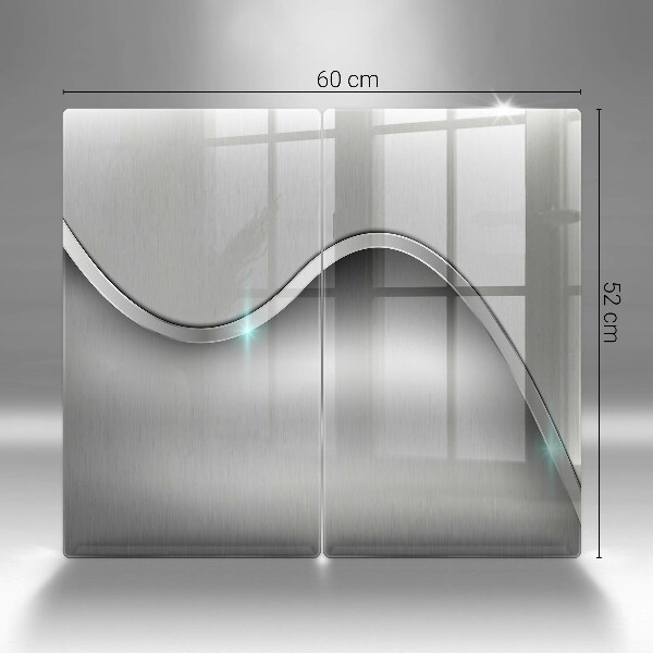 Kitchen worktop protector Metal abstraction