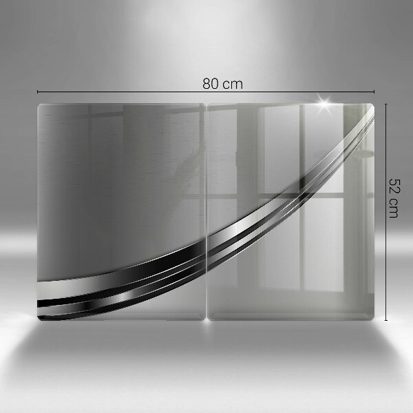 Kitchen worktop protector Metal abstraction