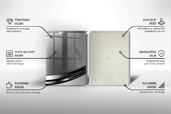 Kitchen worktop protector Metal abstraction