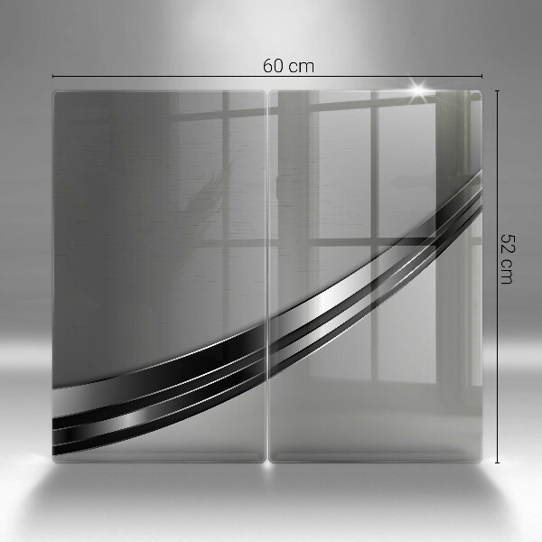 Kitchen worktop protector Metal abstraction