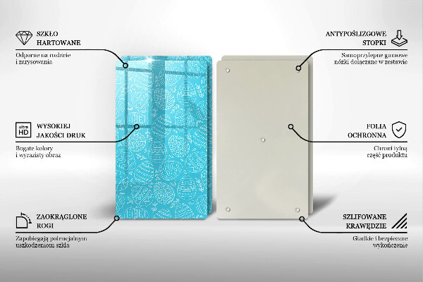 Kitchen worktop saver Easter theme