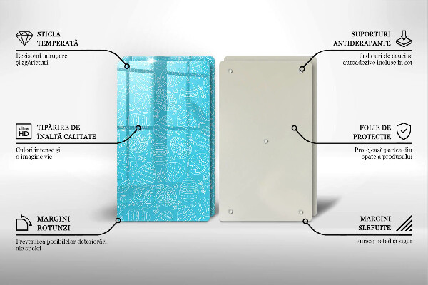 Kitchen worktop saver Easter theme