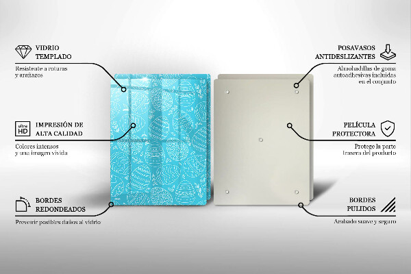 Kitchen worktop saver Easter theme