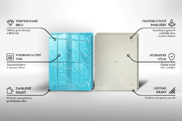 Kitchen worktop saver Easter theme