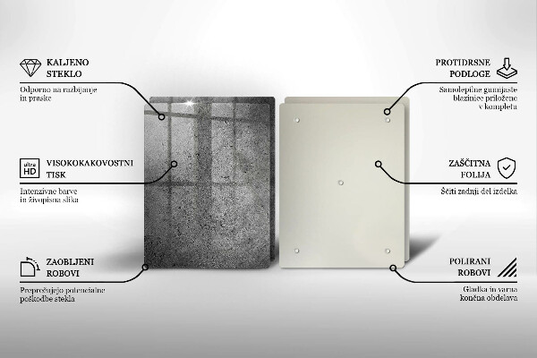 Kitchen worktop saver Concrete stone texture