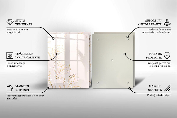 Kitchen worktop saver Flower contours