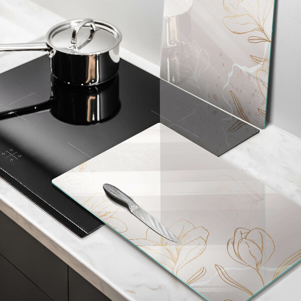 Kitchen worktop saver Flower contours