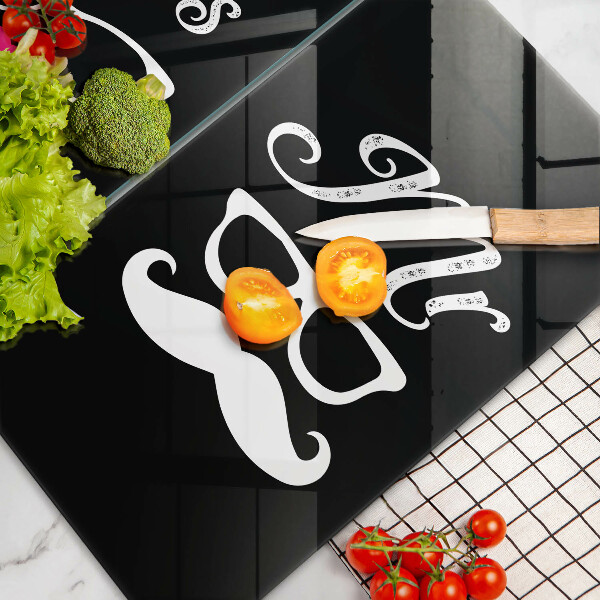 Worktop protector Mrs. Mr. - inscription, sentence