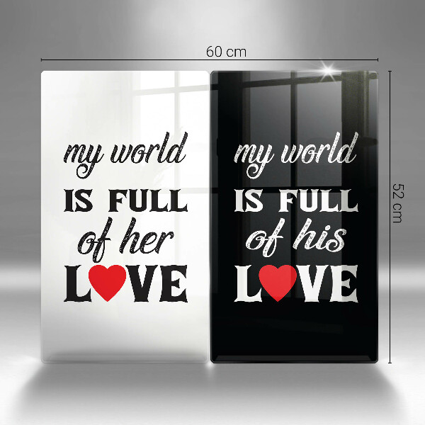 Worktop protector Inscription, sentence