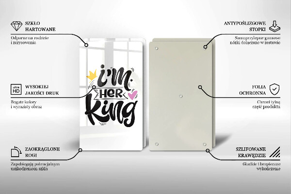 Worktop protector Inscription, sentence