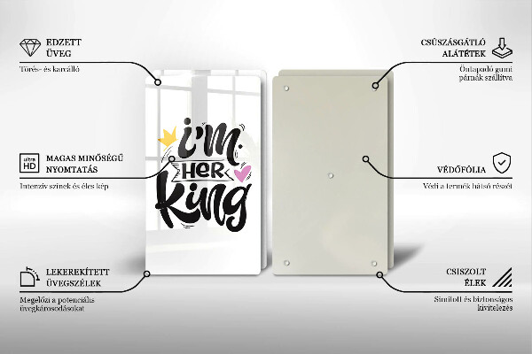 Worktop protector Inscription, sentence