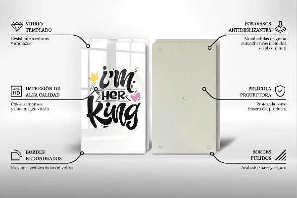 Worktop protector Inscription, sentence