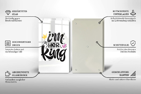 Worktop protector Inscription, sentence