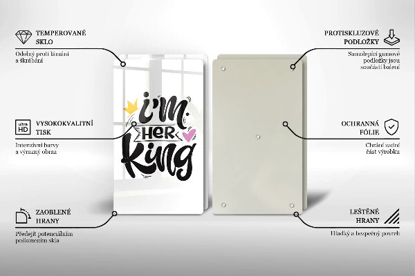 Worktop protector Inscription, sentence