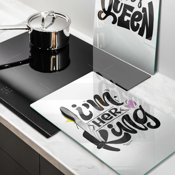 Worktop protector Inscription, sentence