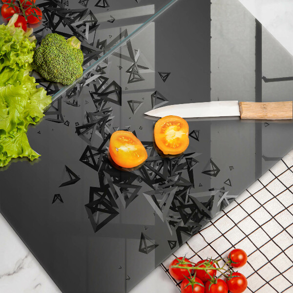 Kitchen worktop saver Abstraction 3D shapes