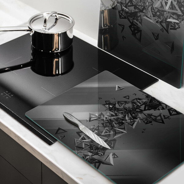 Kitchen worktop saver Abstraction 3D shapes