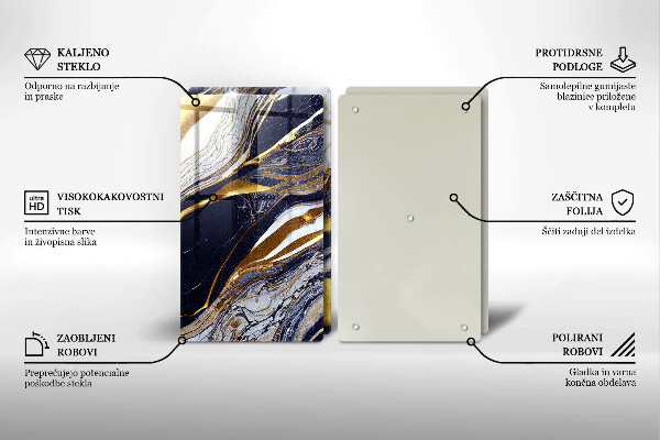 Worktop protector Colorful abstraction