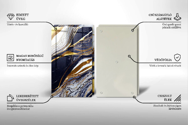 Worktop protector Colorful abstraction