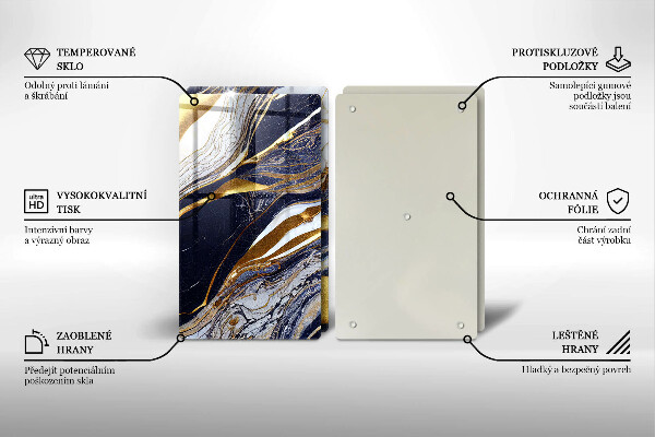 Worktop protector Colorful abstraction