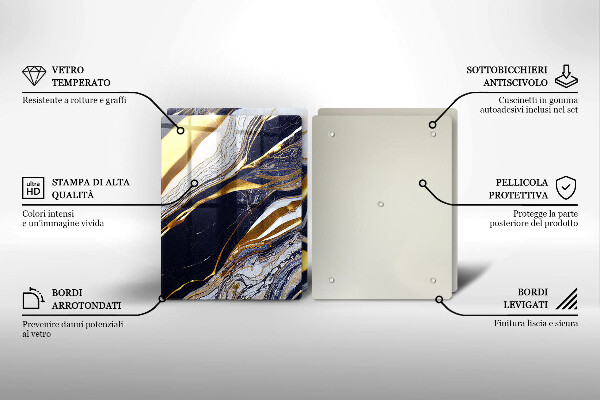 Worktop protector Colorful abstraction