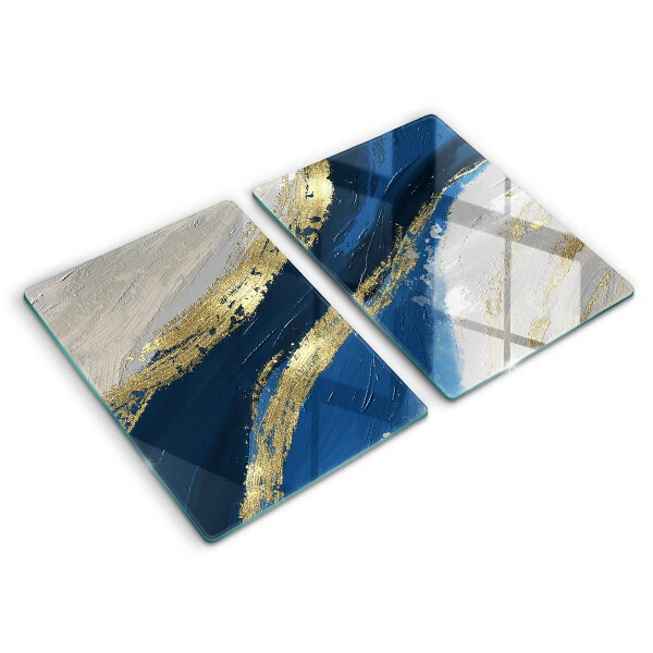 Worktop protector Texture with gold