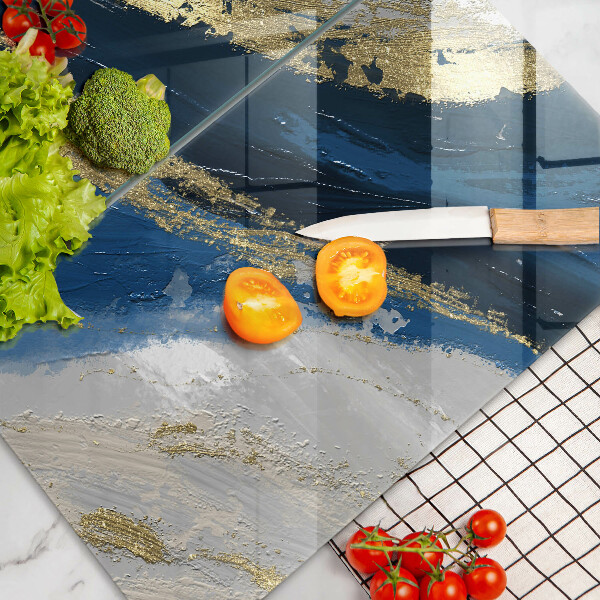 Worktop protector Texture with gold