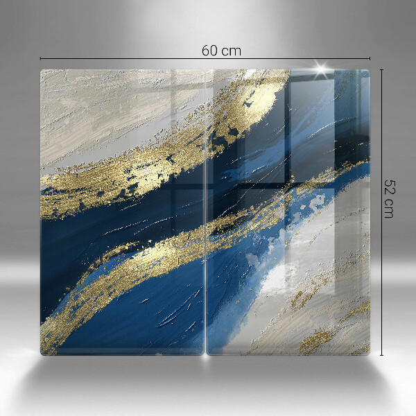 Worktop protector Texture with gold