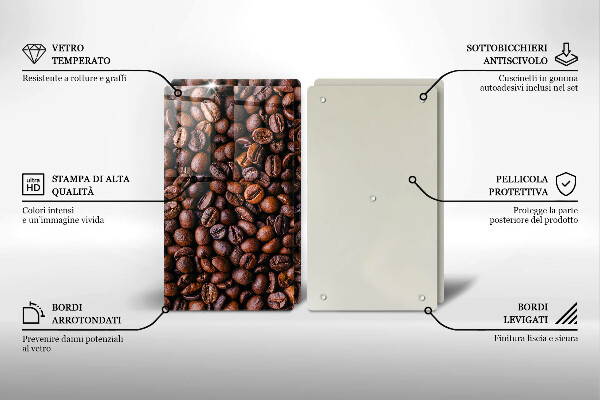 Kitchen worktop saver Coffee beans