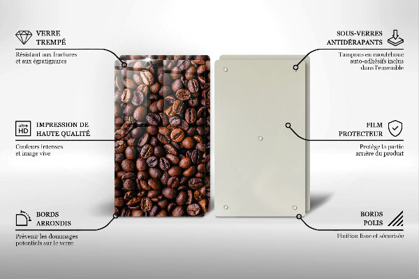 Kitchen worktop saver Coffee beans