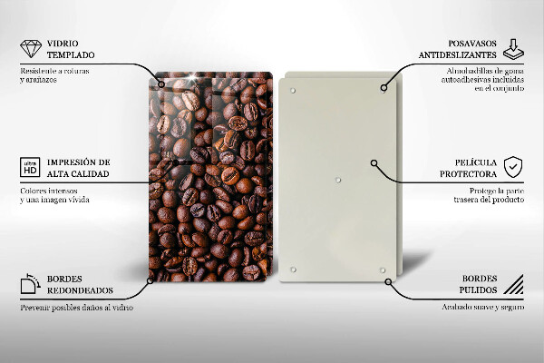 Kitchen worktop saver Coffee beans