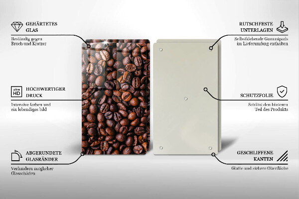 Kitchen worktop saver Coffee beans