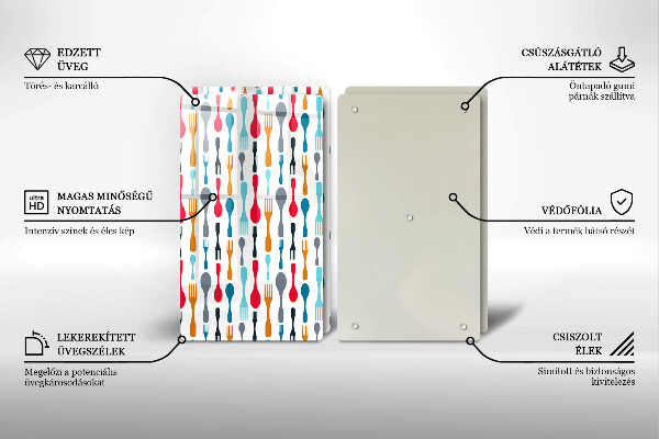 Kitchen worktop saver Spoon illustration