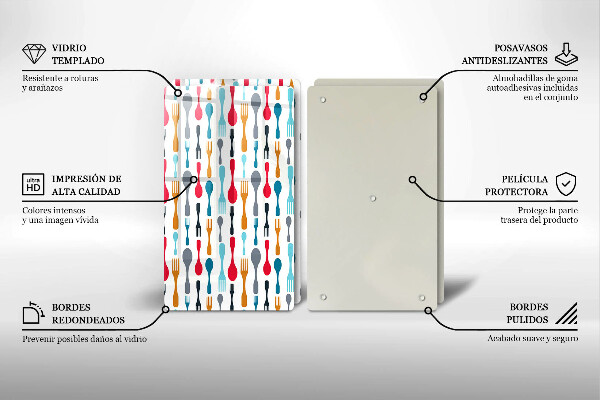 Kitchen worktop saver Spoon illustration